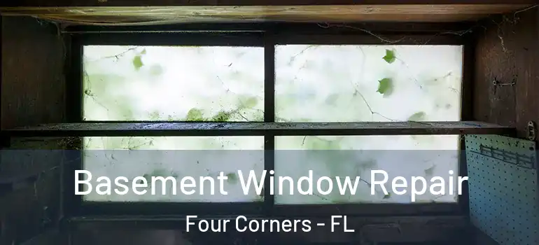 Basement Window Repair Four Corners - FL