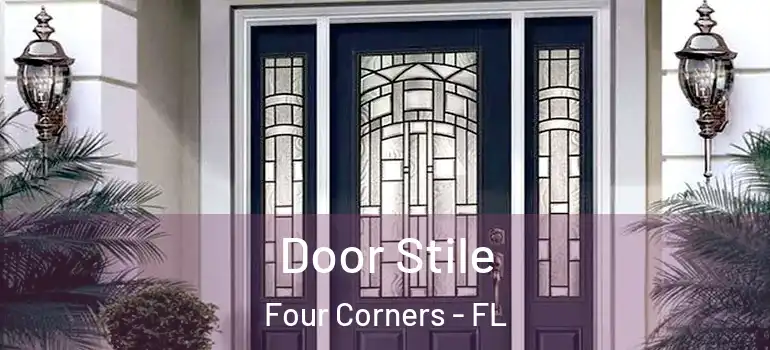 Door Stile Four Corners - FL