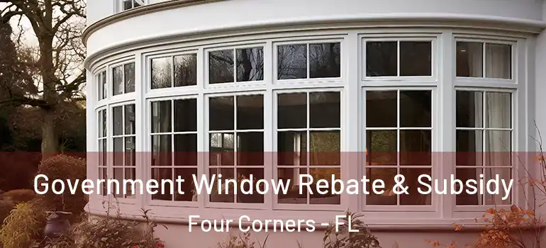 Government Window Rebate & Subsidy Four Corners - FL