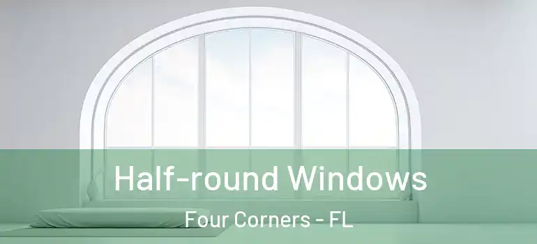 Half-round Windows Four Corners - FL