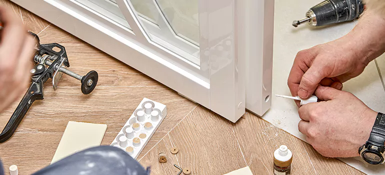 Commercial Aluminum Door Installation in Four Corners, FL