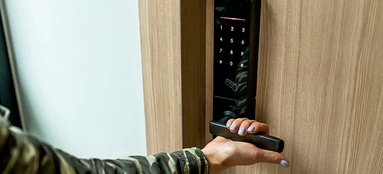 Metal Security Door Installation in Four Corners, FL