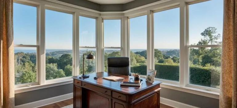 Residential Bow Window Installation in Four Corners, FL