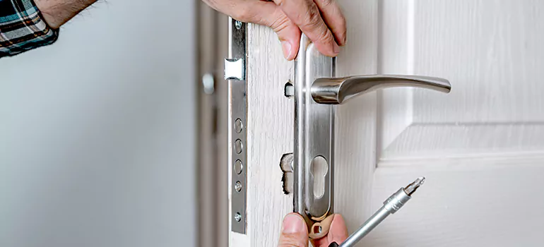 Front Door Knob Repair in Four Corners, FL
