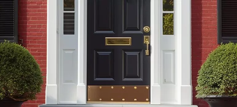 Commercial Door Kick Plate Installation in Four Corners, FL