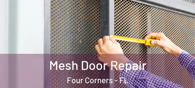 Mesh Door Repair Four Corners - FL