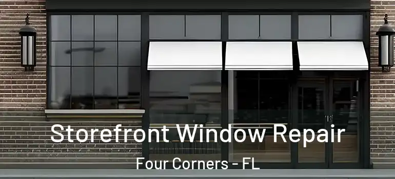 Storefront Window Repair Four Corners - FL
