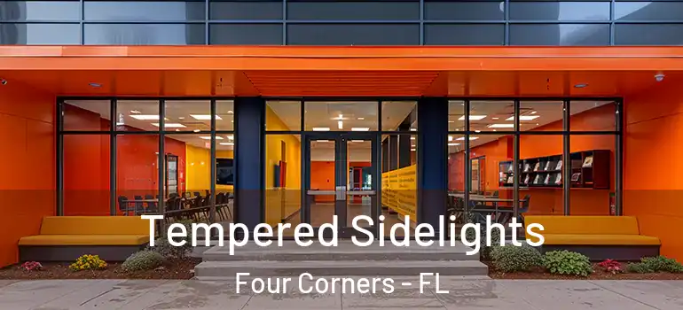 Tempered Sidelights Four Corners - FL
